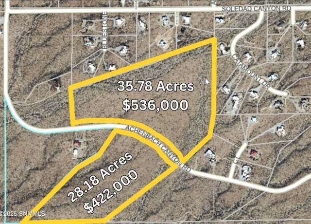 Property at 8950 Achenbach Canyon Rd, Las Cruces, NM 88011