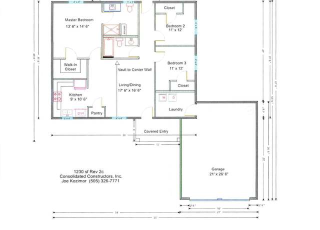 Property at 2071 Harrier St, Farmington, NM 87401, 3 beds, 2 baths