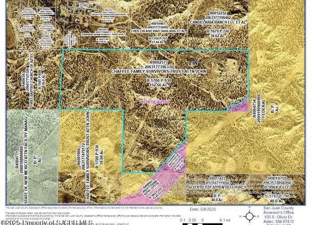 Property at 152.66 AC US 550 Byp, Aztec, NM 87410
