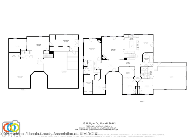 Property at 115 Mulligan Dr, Alto, NM 88312, 4 beds, 4 baths