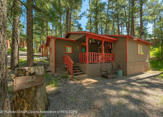 Property at 122 Mountain Breeze Dr, Ruidoso, NM 88345, 2 beds, 1 bath