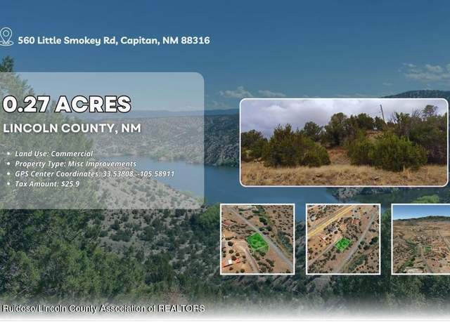 Property at 560 Little Smokey Rd, Capitan, NM 88316