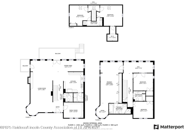Property at 105 N Loop Rd, Ruidoso, NM 88345, 5 beds, 3.5 baths