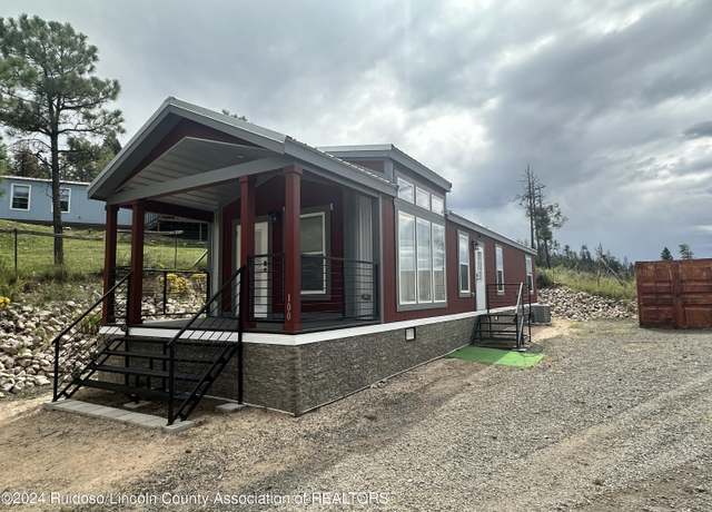 Property at 100 Edward Ave, Ruidoso, NM 88345, 2 beds, 1 bath
