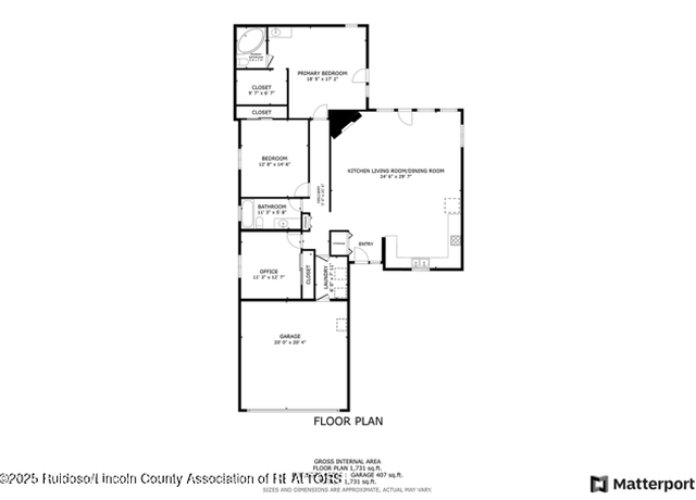 Property at 107 Valley Ct, Alto, NM 88312, 3 beds, 2 baths