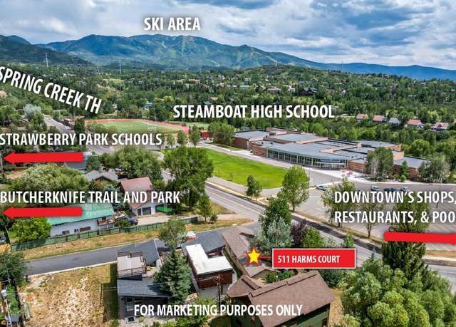 Property at 511 Harms Ct, Steamboat Springs, CO 80487, 1 bed, 1 bath