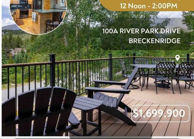 Property at 100 River Park Dr Unit 100A, Breckenridge, CO 80424, 3 beds, 2.5 baths
