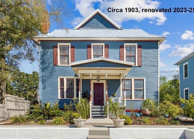 Property at 314 N 5th St, Fernandina Beach, FL 32097, 4 beds, 4 baths