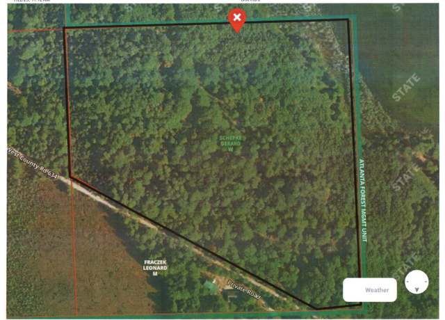 Property at W Co Rd 634, Hawks, MI 49743