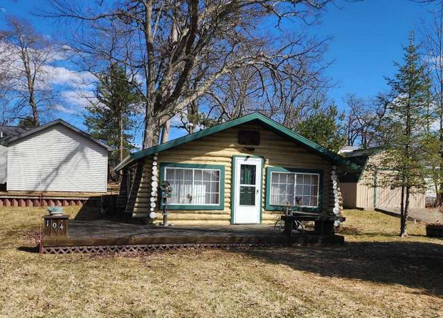 Property at 104 Seventh St, Prudenville, MI 48651, 1 bed, 1 bath