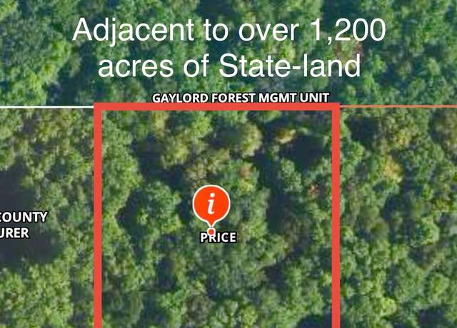 Property at 4094 North Vail Ln, Gaylord, MI 49735