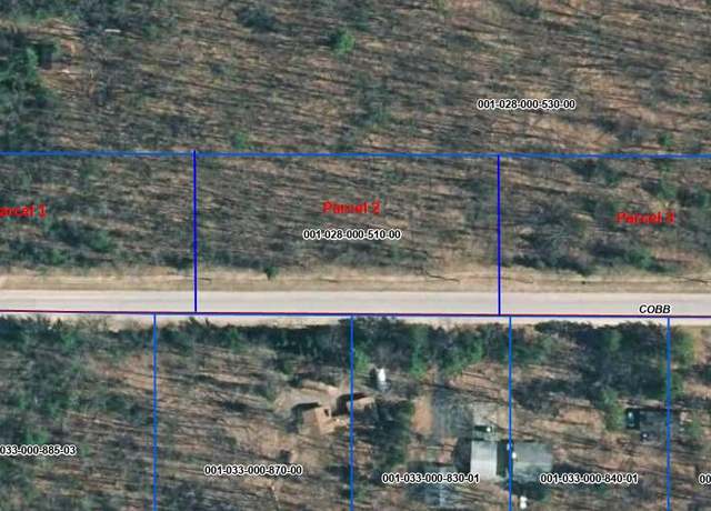 Property at Parcel 2 Cobb Rd, Albert Township, MI 49756