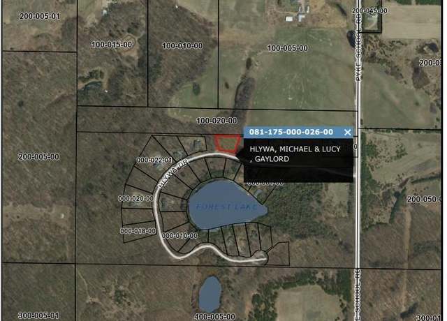 Property at Hlywa Dr Lot 26, Gaylord, MI 49735