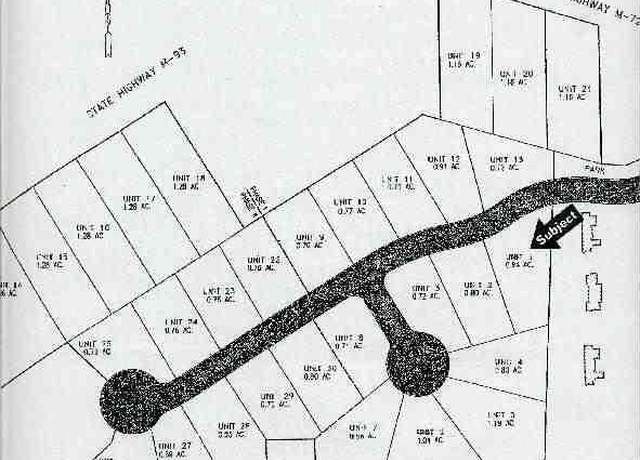 Property at V/L Lot 1 Norseman, Grayling, MI 49738
