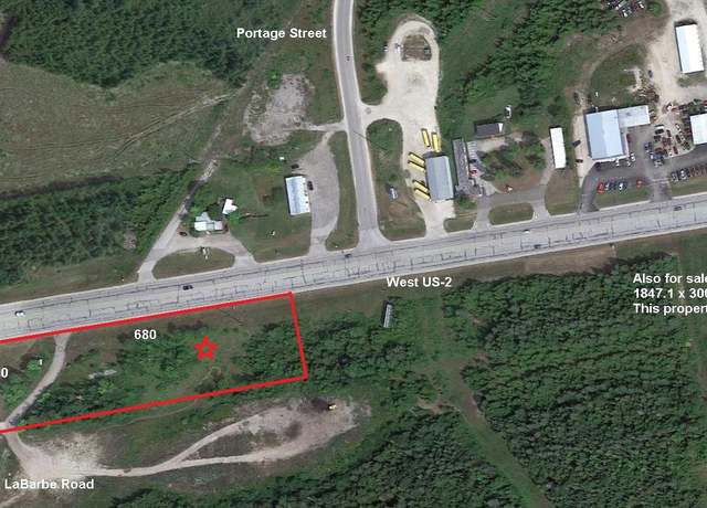 Property at W Us-2 Unit 2 Acres, St. Ignace, MI 49781