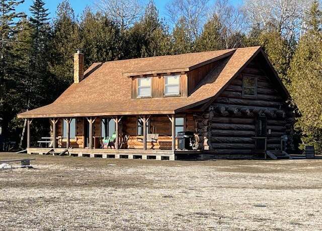 Property at 196 E Huron Dr, Bois Blanc, MI 49775, 4 beds, 2 baths