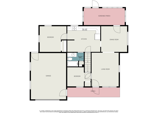 Property at 210 Huron St, Gaylord, MI 49735, 4 beds, 1 bath