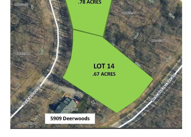 Property at LOT 14 West Martin Lake Rd, Gaylord, MI 49735