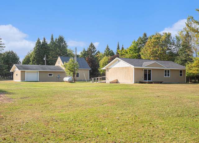 Property at 13980 Paradise Lake Rd, Levering, MI 49755, 2 beds, 1 bath