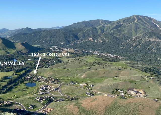 Property at 142 Clos Du Val, Sun Valley, ID 83353, 3 beds, 4 baths