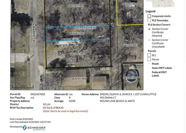 Property at 3 Parcels N Market St, Grandview, IA 52752