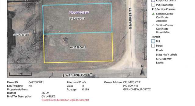 Photo of 309 N Market St, Grandview, IA 52752