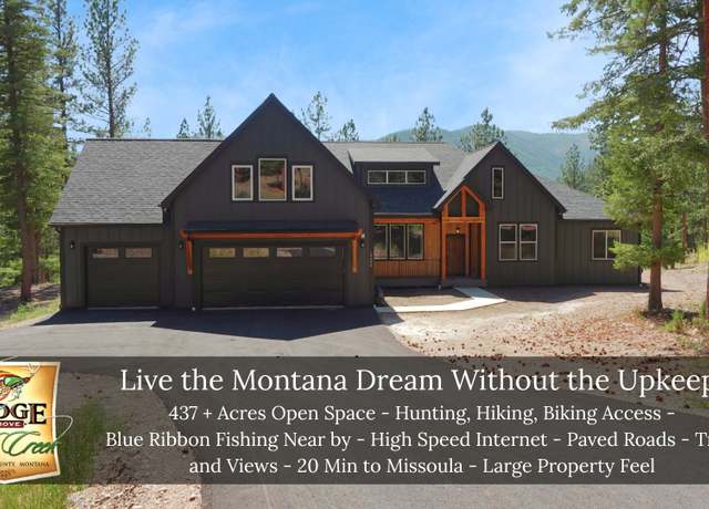 Property at 14298 Muddler Ct, Clinton, MT 59825, 5 beds, 2.5 baths