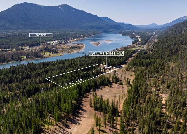 Property at 151 Government Mountain Rd, Noxon, MT 59853