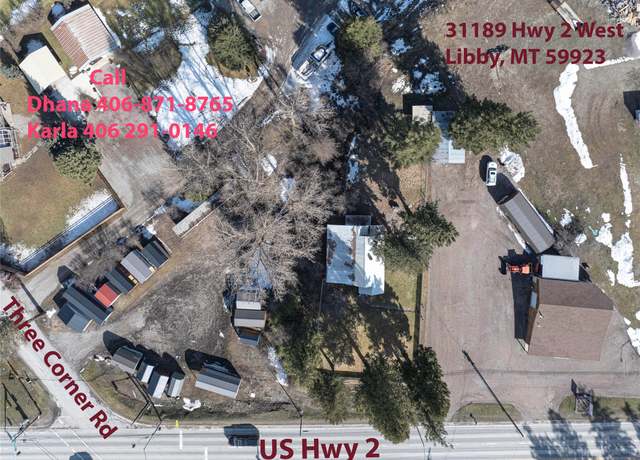 Property at 31189 Us Highway 2, Libby, MT 59923, 4 beds, 2 baths
