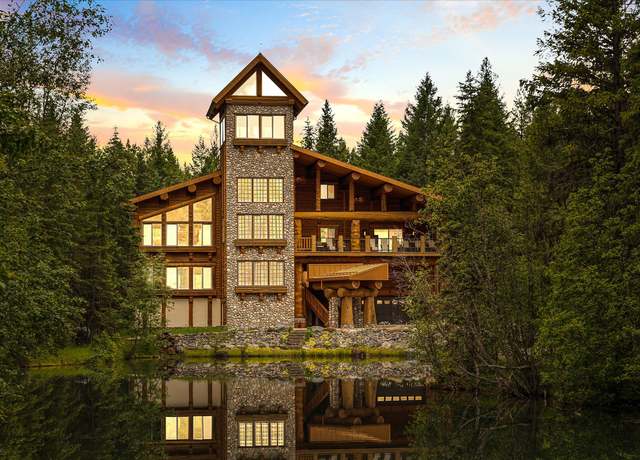 Property at 3700 Glen Lake Rd, Eureka, MT 59917, 5 beds, 5 baths