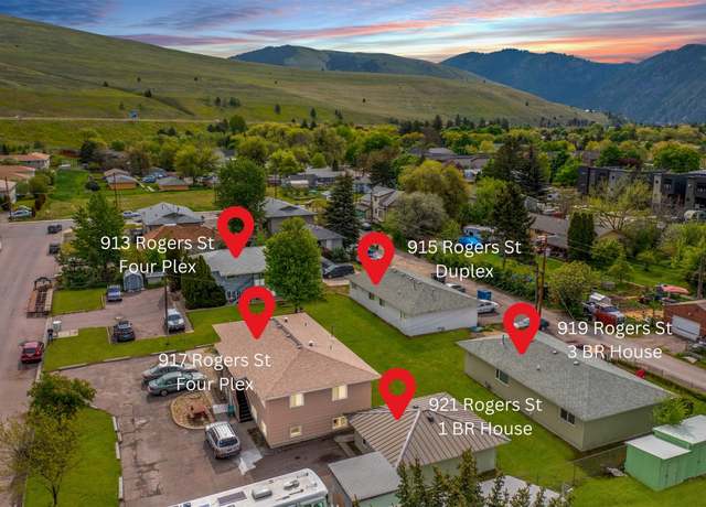 Property at 913-921 Rogers St, Missoula, MT 59802, 24 beds, 12 baths
