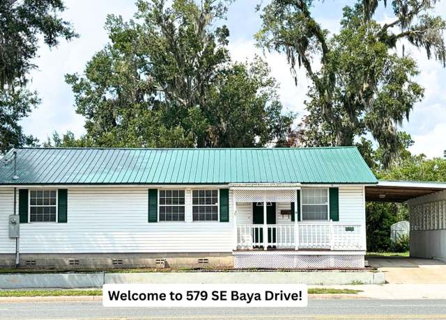 Property at 579 SE Baya Dr, Lake City, FL 32025, 3 beds, 2 baths