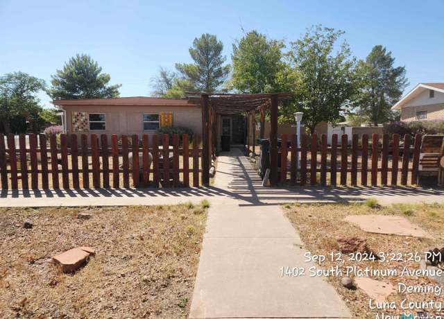 Property at 1414 S Platinum St, Deming, NM 88030, 3 beds, 2 baths