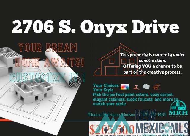 Property at 2706 S Onyx Dr, Roswell, NM 88203, 3 beds, 2 baths