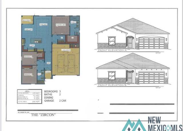 Property at 800 Aquamarine Dr, Carlsbad, NM 88220, 3 beds, 2 baths