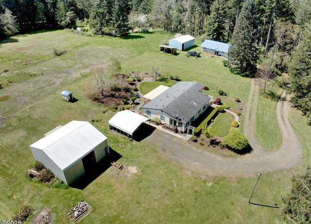 Property at 424 & 454 NE Old River Rd, Siletz, OR 97380, 5 beds, 3 baths