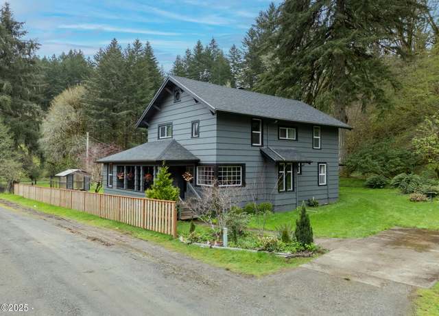 Property at 54 Bryant Creek Rd, Eddyville, OR 97343, 5 beds, 2 baths