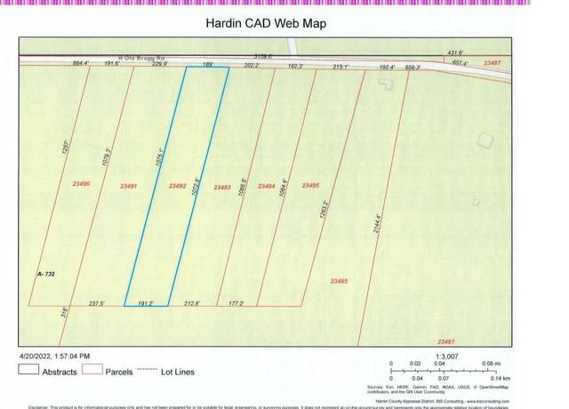 Property at 01 Old Bragg Rd, Kountze, TX 77625