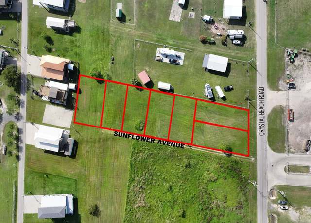 Property at 00 Sunflower, Crystal Beach, TX 77650