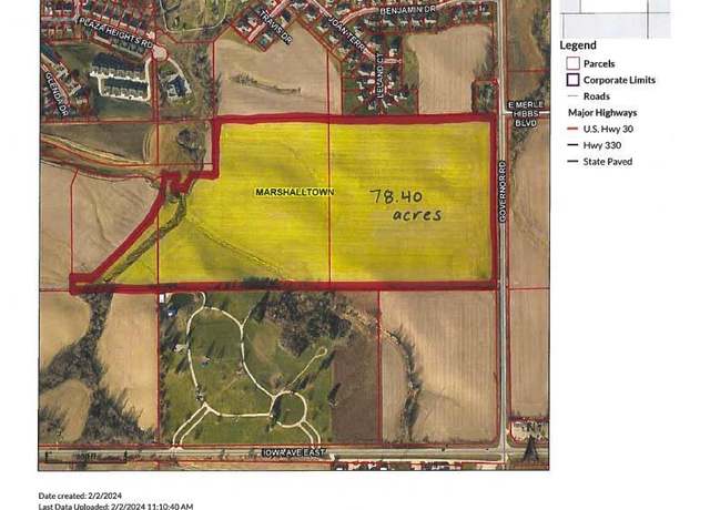 Property at 1 Merle Hibbs/lafrenz, Marshalltown, IA 50158