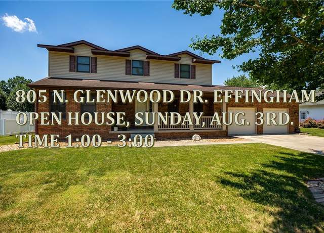 Property at 805 N Glenwood St, Effingham, IL 62401, 4 beds, 3.5 baths