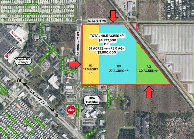 Property at 3593 Desoto Rd, Sebring, FL 33870