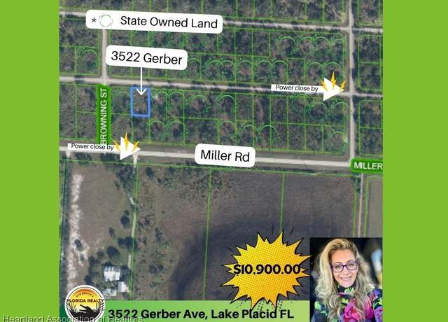 Property at 3522 Gerber Ave, Lake Placid, FL 33852