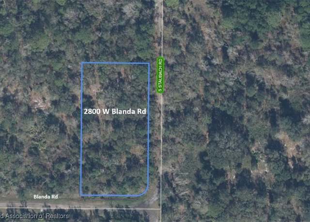 Property at 2800 W Blanda Rd, Avon Park, FL 33825