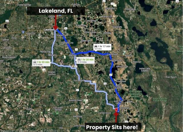 Property at 1870 Bear Bryant Rd, Avon Park, FL 33825