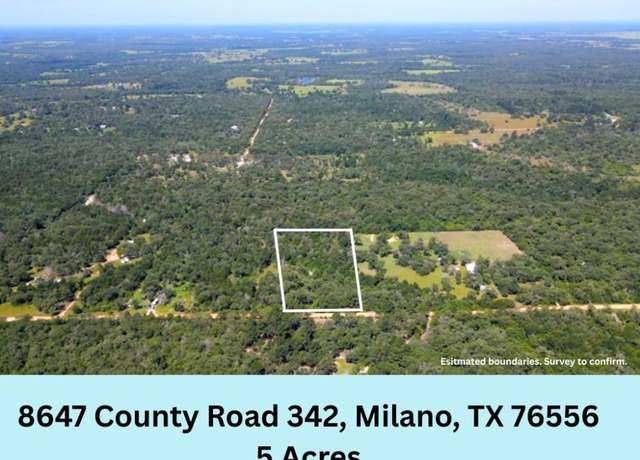 Property at 8647 County Road 342, Milano, TX 76556