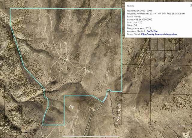 Property at Sec 19 Twp 34n Rge 56e Mdb&m, Elko, NV 89801