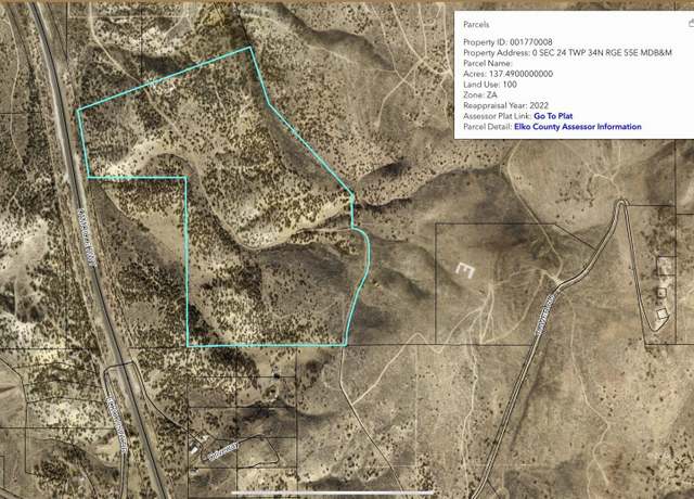 Property at Sec 24 Twp 34n Rge 55e, Elko, NV 89801