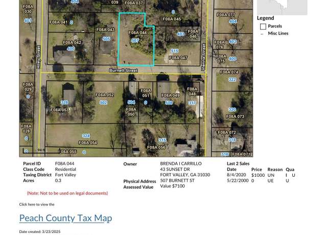 Property at 507 Burnett St, Fort Valley, GA 31030