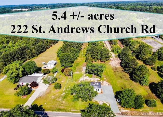 Property at 222 St. Andrews Church Rd, Sanford, NC 27332, 3 beds, 1 bath